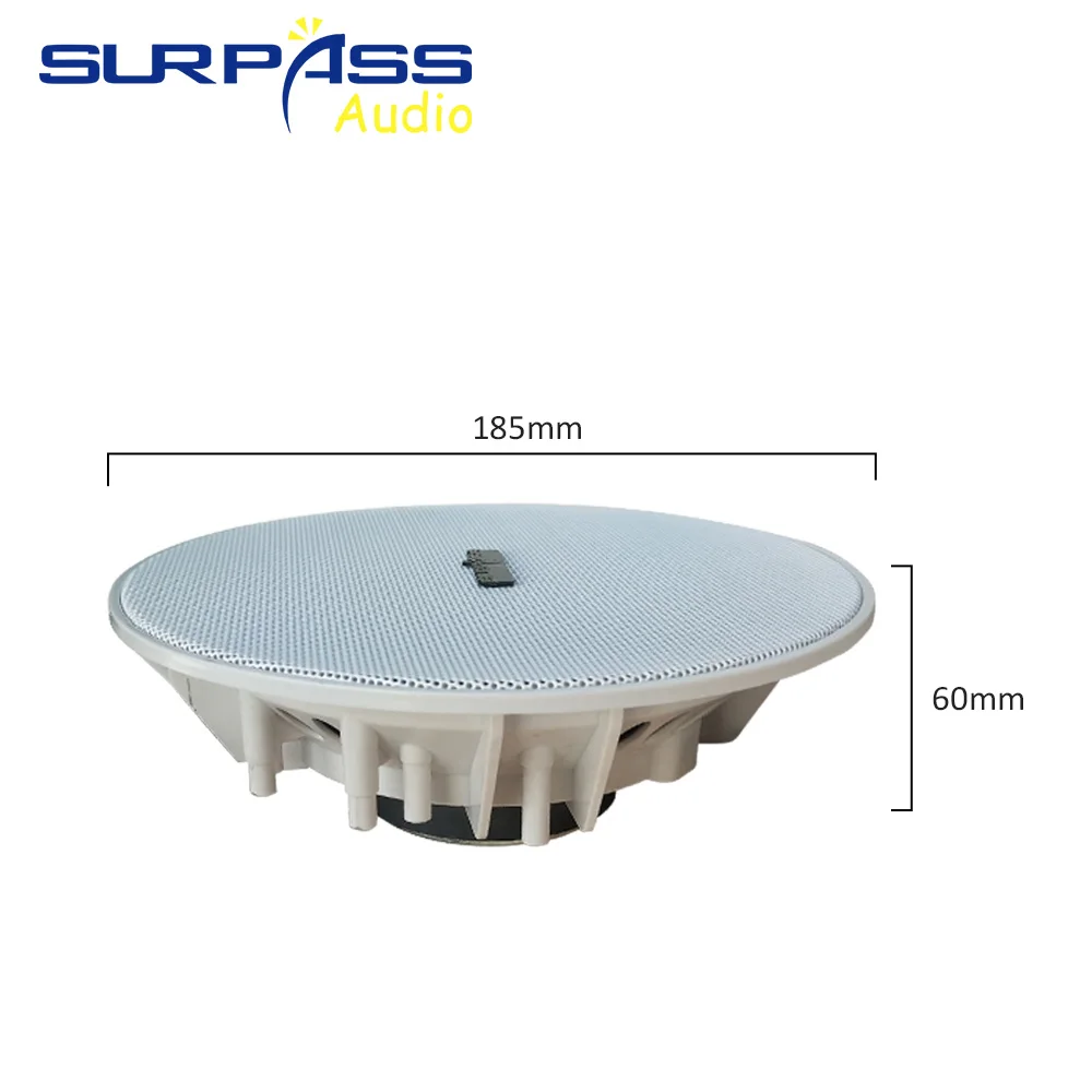 집 전체 오디오 음악 시스템, 2 구역, 7 인치 스크린, 벽 앰프, 8 천장 스피커, 와이파이 + 블루투스 HD-MI, USB 인터페이스 앰프
