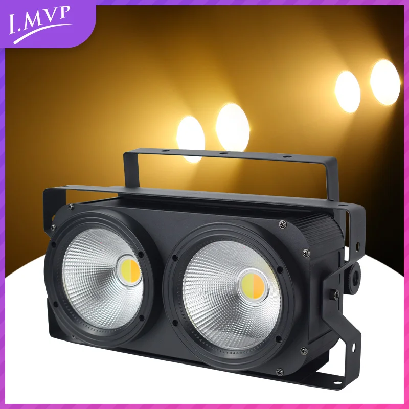 

2x100W Stage Effect Lighting DMX LED Audience Light COB Blinder Par Light for Stage Wedding Studio