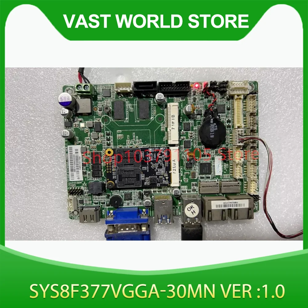 3.5-inch small motherboard of industrial control equipment SYS8F377VGGA-30MN VER :1.0