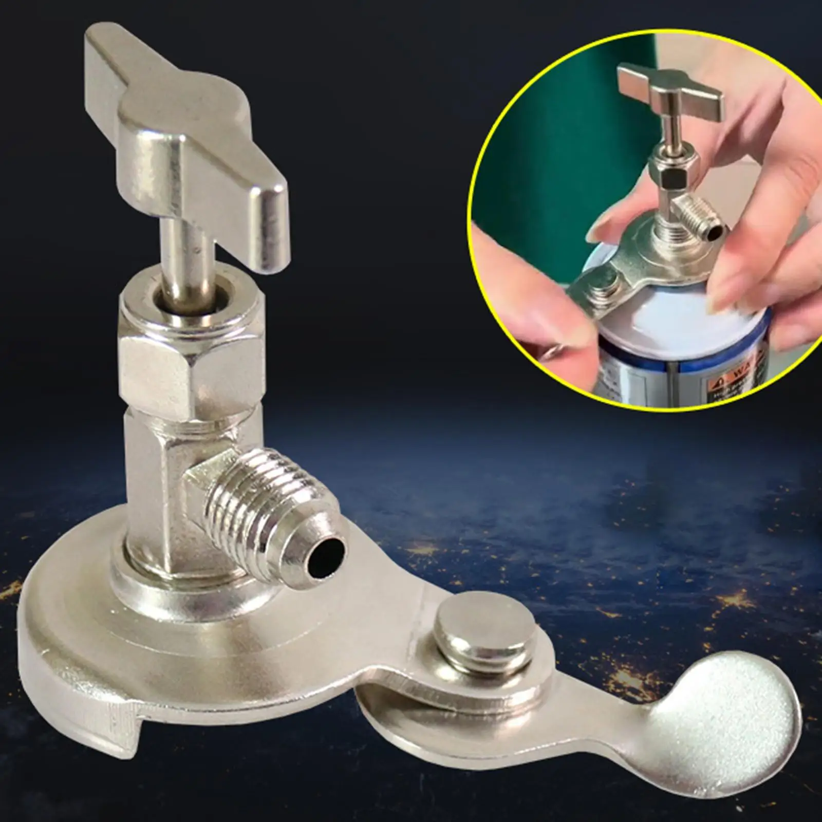 

Клапан дозирования банок, простой в использовании инструмент для ремонта кондиционера для холодильника