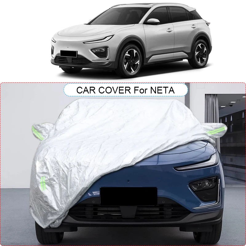 3Layer Thicken Car Cover Dustproof Snow Waterproof Auto Accessories For NETA AYA V GT L S Sedan Shooting Brake U X 2022-2026