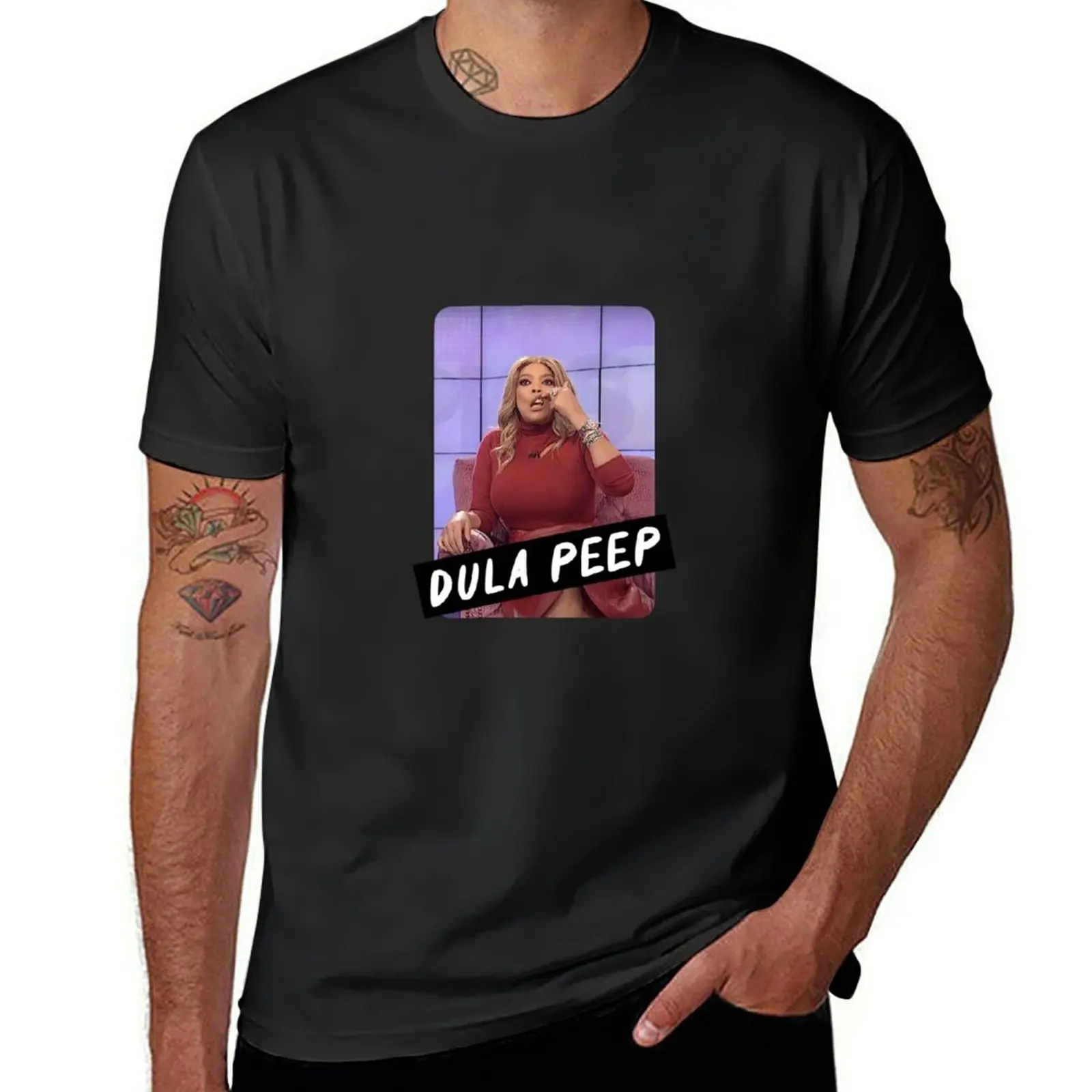 

Wendy Williams calls DULA PEEP T-Shirt customs animal prinfor boys plain black t shirts men