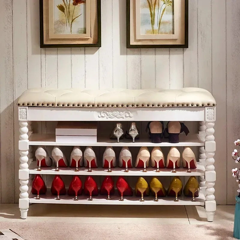 /*/Minimalist Nordic Shoe Cabinets Luxury Stool Design Mobile Shoe Cabinets Living Room Display Sapateira Space Saving Furniture