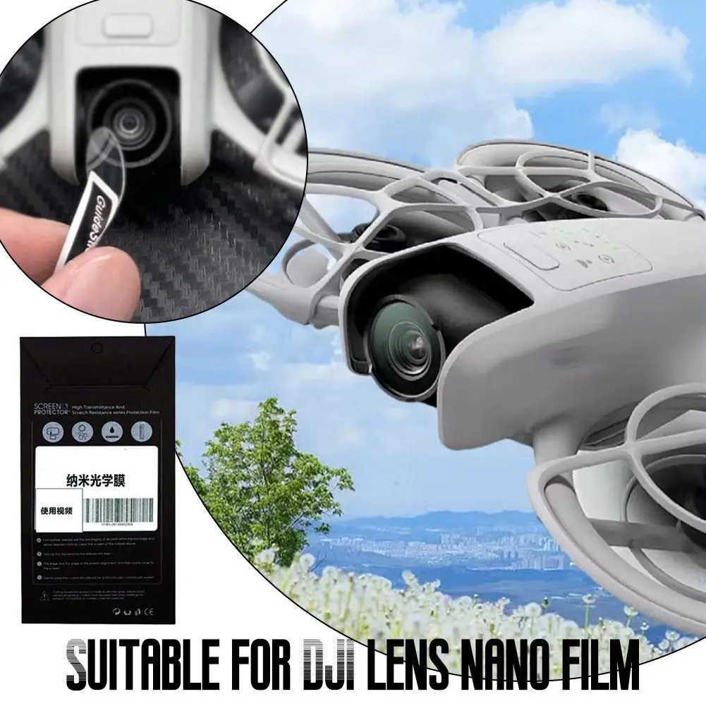 

For DJI Neo Lens Protective Film Drone Accessories Anti-scratch Dustproof Films Lens HD Tempered Film Camera Lens Protector