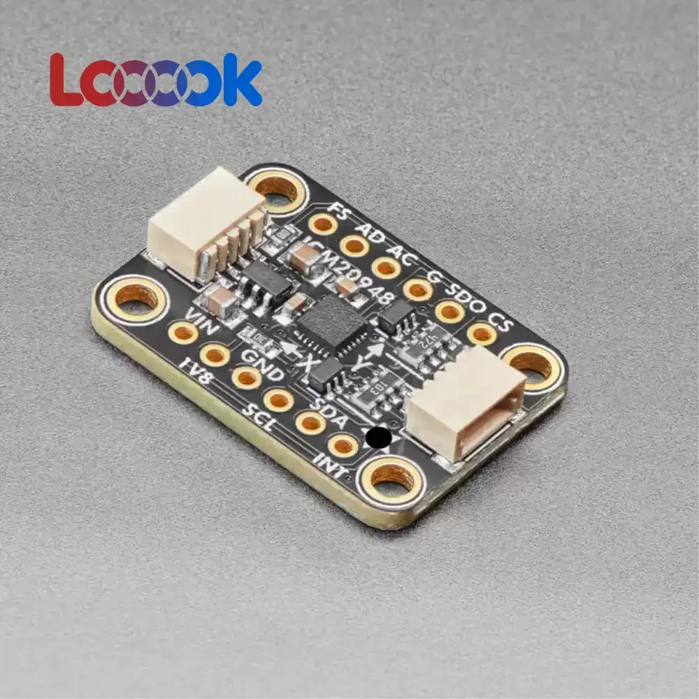 4554 ICM-20948 9 Axis 9-DoF IMU Inertial Measurement Unit Breakout Module Compatible with STEMMA QT Qwiic I2C Connector