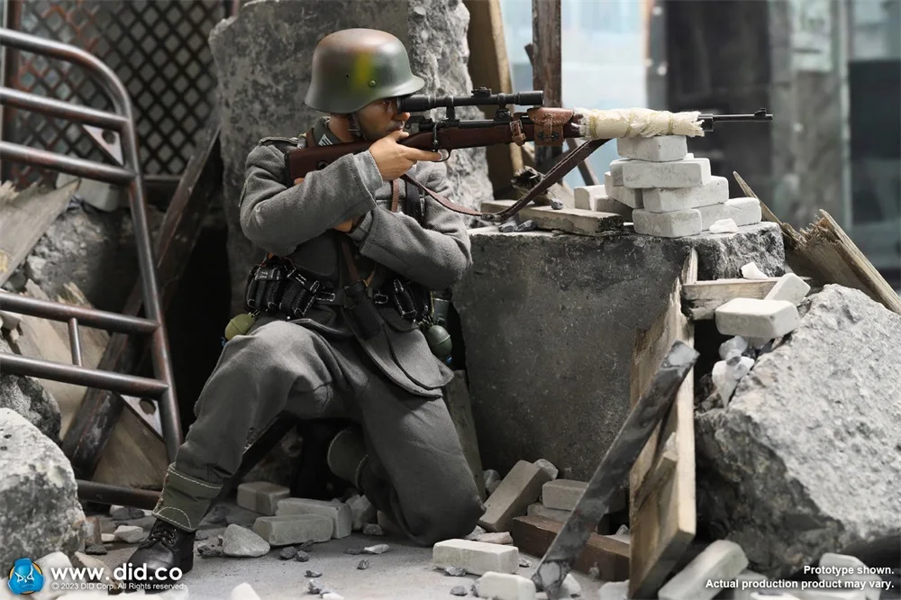 1/6 DID D80163 WWII Series Save Soldier Ryan the Sniper Full Set Moveable Action Figure For Fans Collect Gift