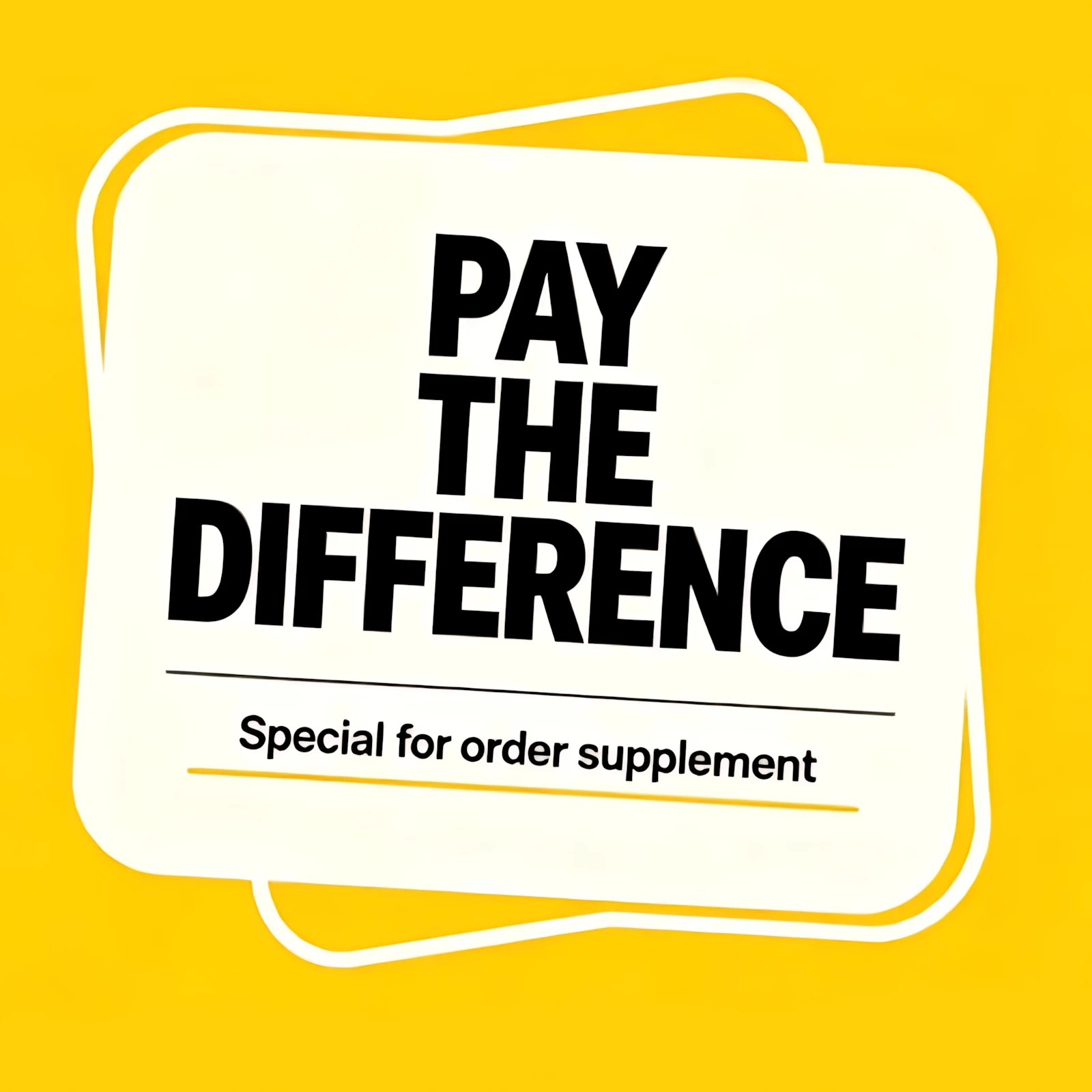 Special Link for Price Difference / Extra Shipping Fee / Additional Cost - Please Contact Us Before Order
