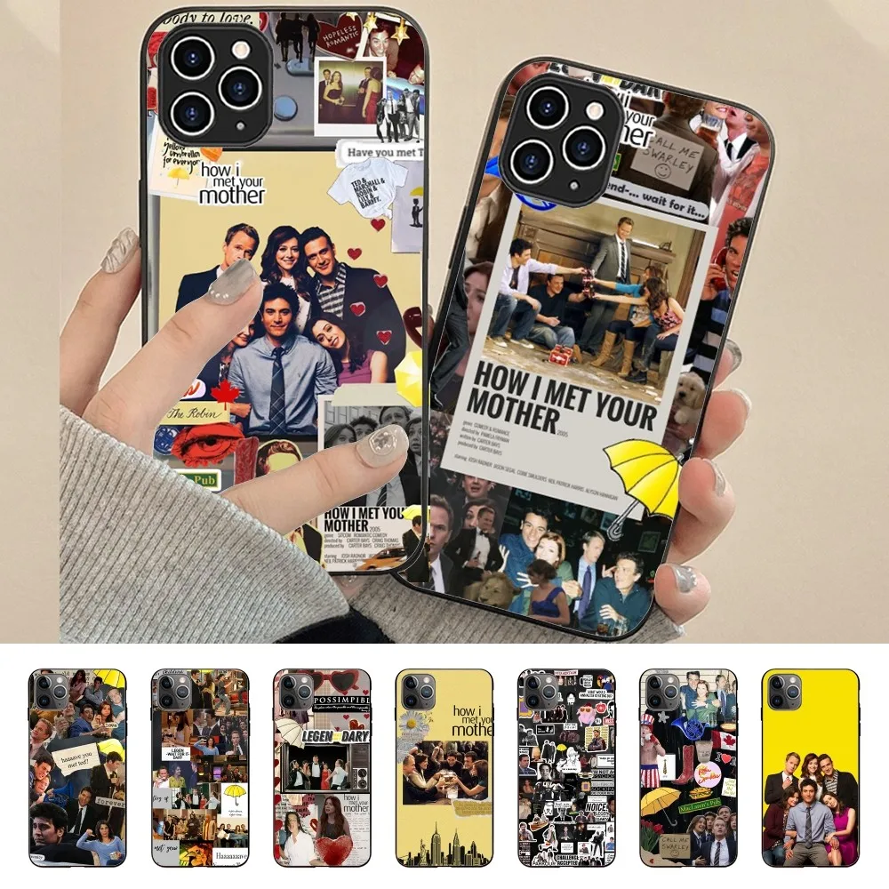 America Sitcom How I Met Your Mother Handyhülle für iPhone 15 11 13 14 Pro Max 7 8 Plus X Xr Xs Max Se2020 12mini Cover Case