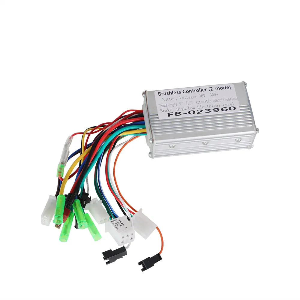 Electric Bicycle E-bike Scooter Brushless DC Motor Speed Controller 36V 350W