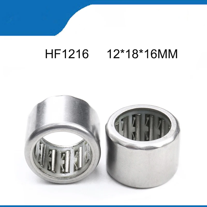 

High Quality One-WayNeedleRoller Bearings HF1216(12*18*16MM) One Way Clutch Miniature Roller Needle Bearing 5/10/20PCS