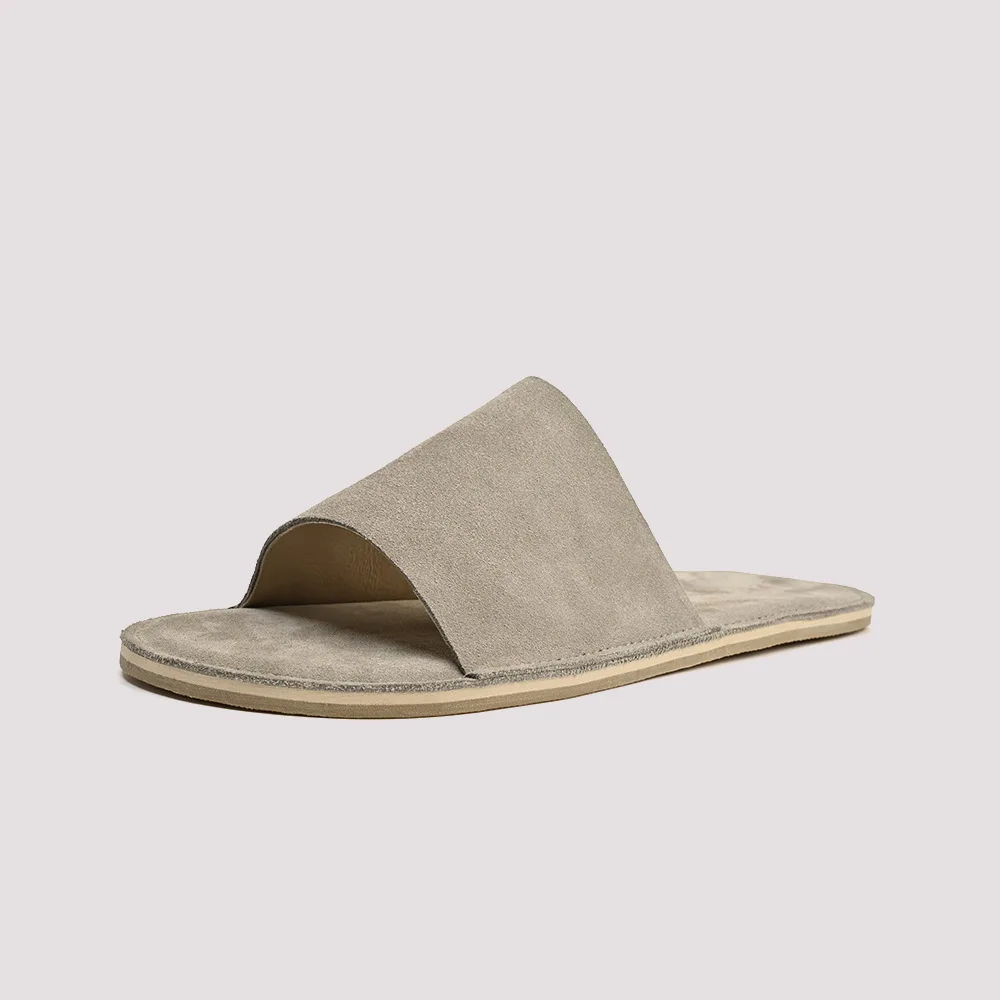 

Flip-flops Shoes Men New Spring Summer High Quality Genuine Leather Leather Sandals for Men British Retro Men's Sandal Slippers