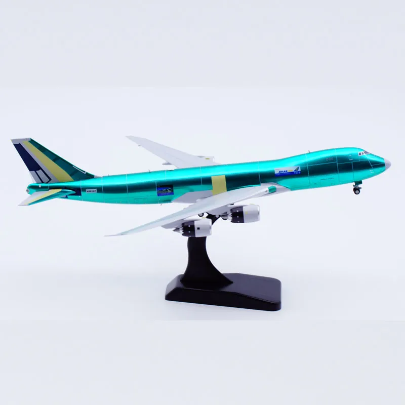 Xx40140 Gelegeerd Verzamelvliegtuig Cadeau Jc Wings 1:400 Atlas Air "De Laatste Boeing 747" B747-8F Diecast Vliegtuig Jet Model N863gt