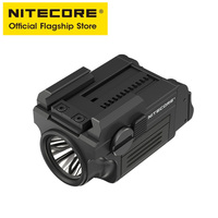 NITECORE NPL25 Compact Tactical Light Shine Far 900 Lumens LED Army Weapon Tactical Flashlight for Pistol Airsoft Picatinny Rail