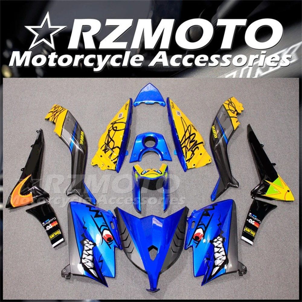 Injection Mold New ABS Fairings Kit Fit for YAMAHA Tmax 530 2012 2013 2014 12 13 14 Bodywork Set Shark Blue