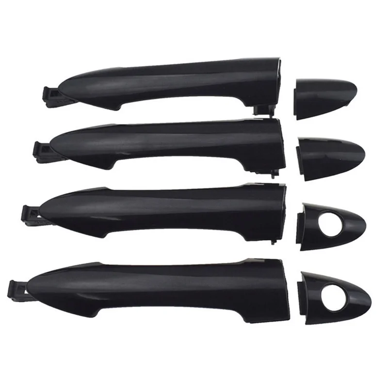 

4 Pieces Exterior Door Handle Kit For Kia Picanto 2011-2016-82651-1Y000 82661-1Y000 83651-1Y000 83661-1Y000
