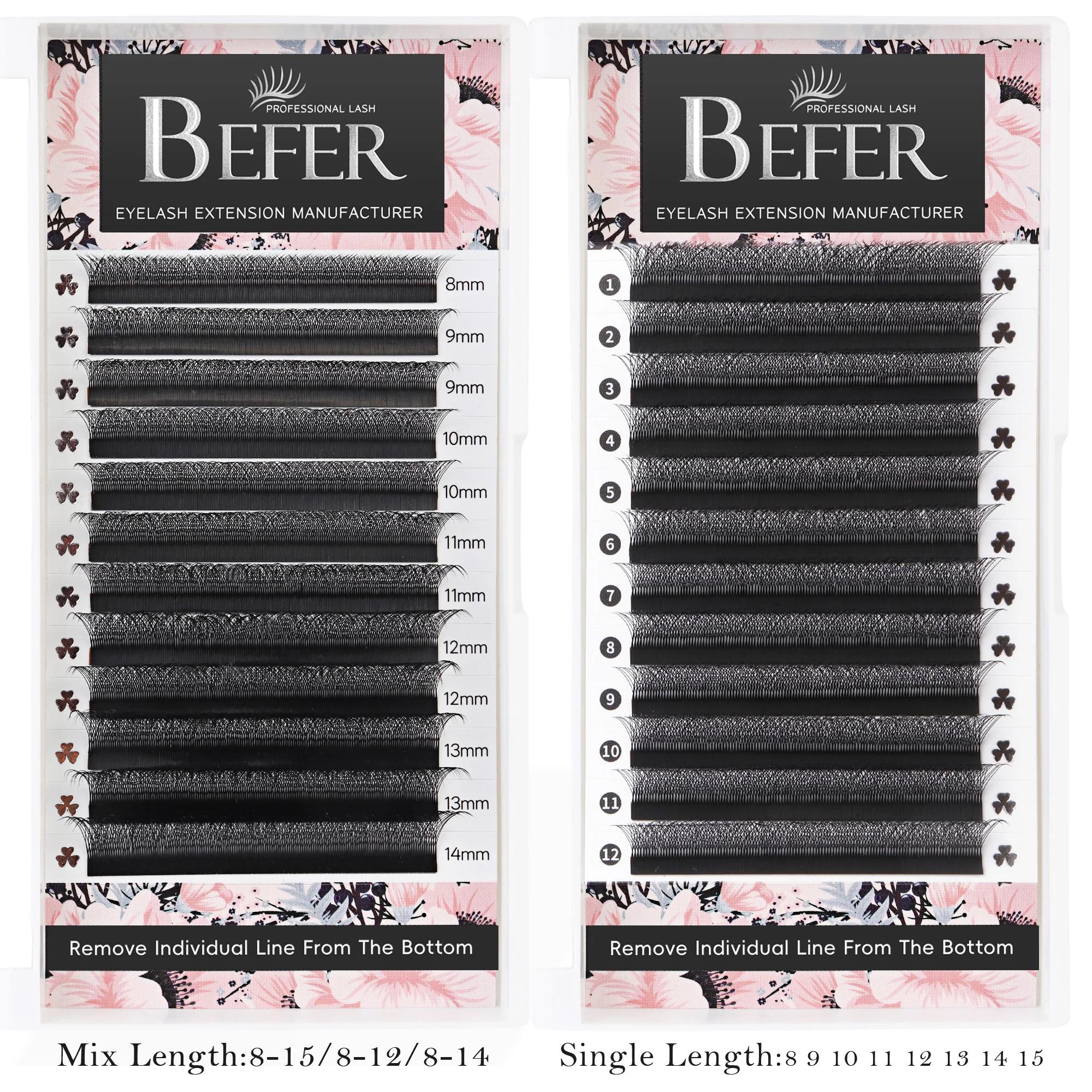 Befer W-förmige Wimpernverlängerung Volumen Cilios 5D 3D 4D 6D Wimpern W Hochwertige Großhandelslieferanten für Wimpernverlängerungen – Detail 20