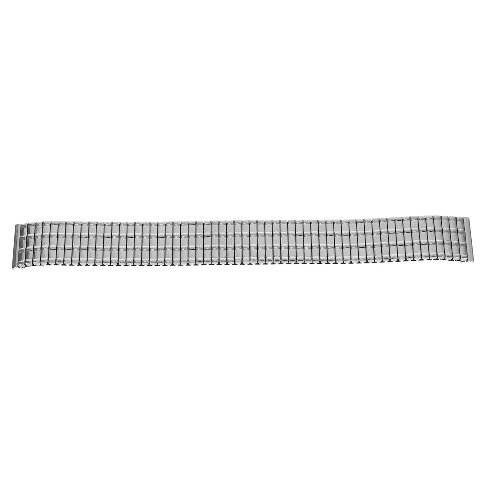 

Stainless Steel Watch Band 18mm Elastic Metal Strap Spring-Loaded Replacement for Men Women Traditional Watches Stylish