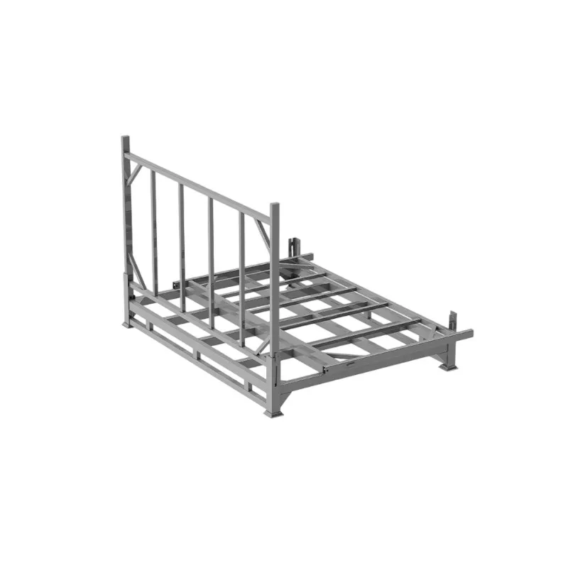 High Quality Industrial Portable Heavy Duty Collapsible Steel Stacking Post Pallet Rack Customized Rack