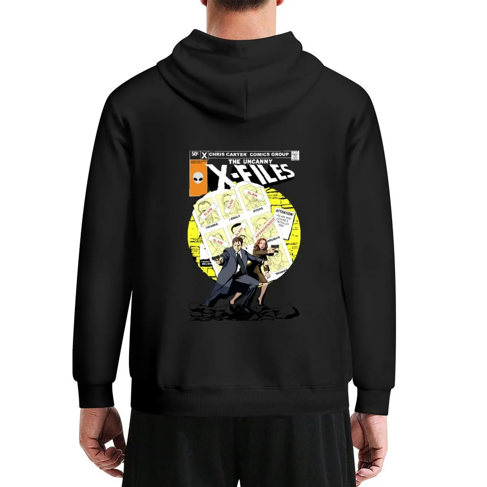 

The Uncanny XFiles Hoodie mens designer clothes aesthetic clothing men clothing men's winter sweater mens hoodies