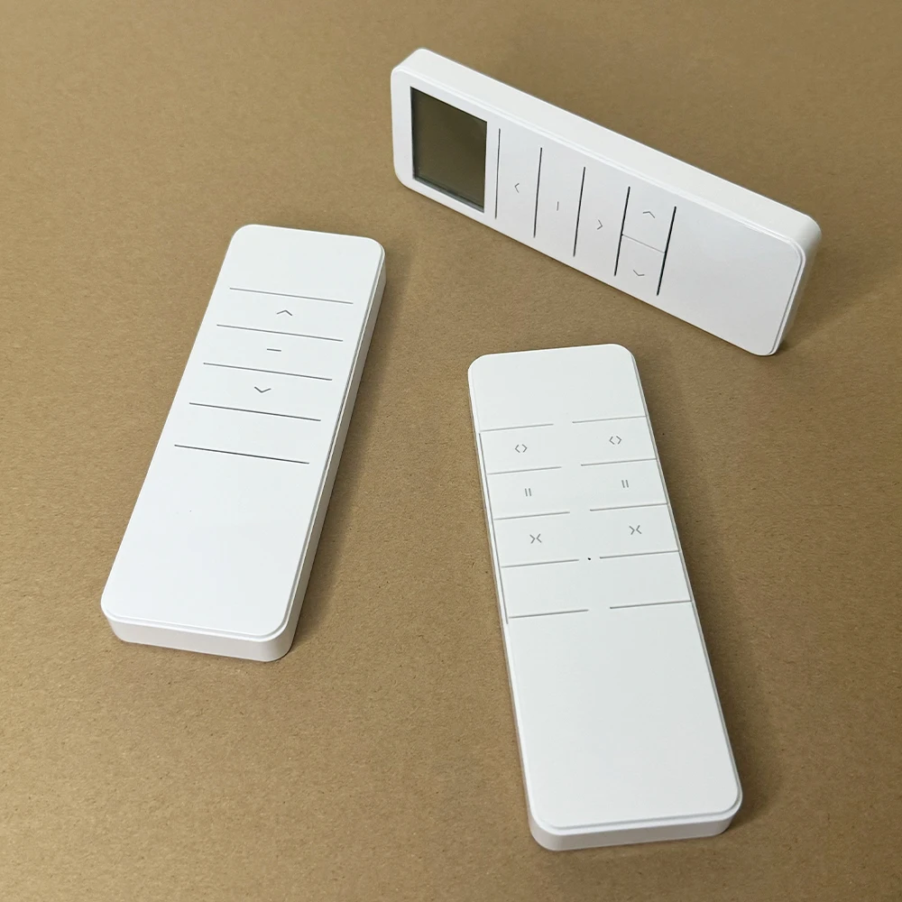 Smart Curtain Remote Control RF 433.92 MHz Emitter for Fixed Code Electric Curtain Motor Motorized Tubular Motor