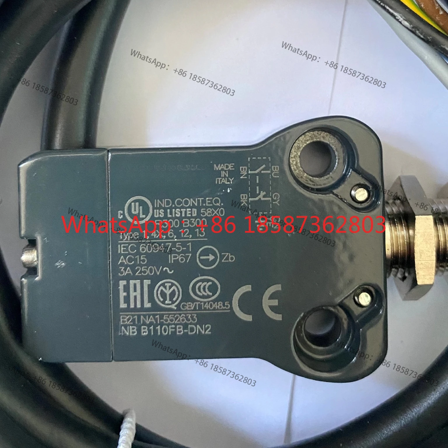 

Limit Switch NB B110FB-DN2 Quality Assurance