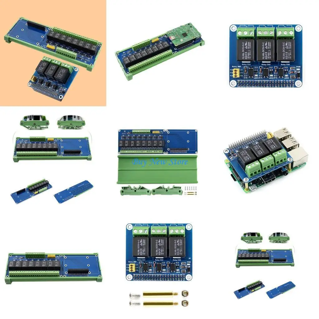 

20CE for RPi 5 5B Power Board Expansion Module For RPi Series Mainboard 3 Way/8 Way Optional Expansion Board