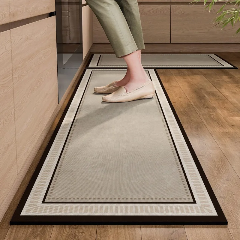 

Absorbent Carpet for Kitchen Non-slip Floor Mat Oilproof Dirt-resistant Rug Bathroom Foot Mats Entrance Doormat Alfombra Tapis