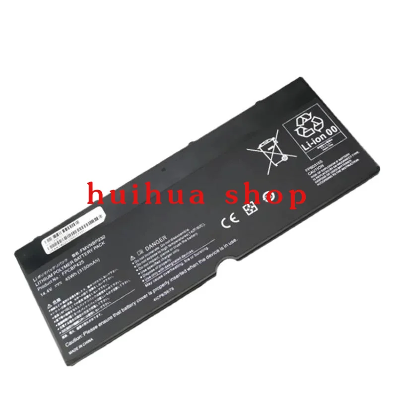 

FMVNBP232 FPCBP425 Аккумулятор для ноутбука Fujitsu Lifebook U745 T935 T904U FPB0315S 14,4 В 45 Втч 3150 мАч Аккумулятор для ноутбука