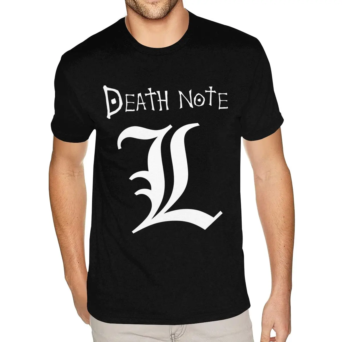

Death Note Manga Fumetti Comics T Shirts Big Size Mens Popular Tee Shirts