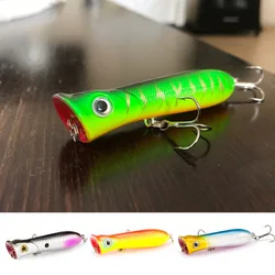 Popper Wobbler Fishing Lure with 6# Hooks 8cm12g Floating Crankbait Artificial Bait  Poper  Pesca Carp Pike
