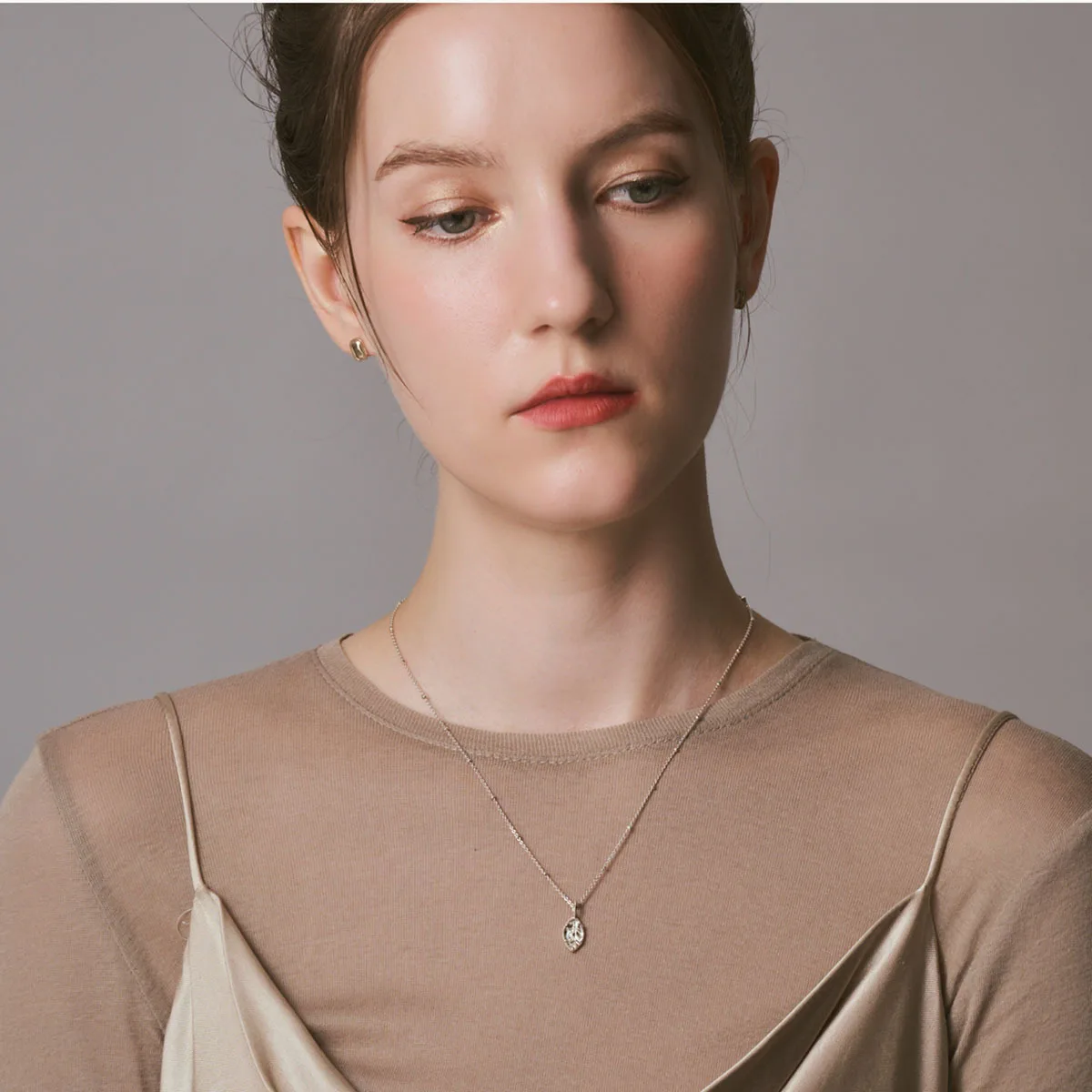 925 Sterling Silver Necklace For Women Snow Conifer Forest Engraved Clear Crystal Star Zircon Pendant Fine Clavicle Chain Gift