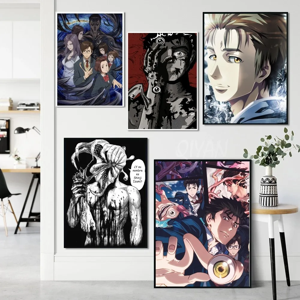 Anime Parasite  Poster Paper Print Home Bedroom Entrance Bar Cafe Art Painting Decoration