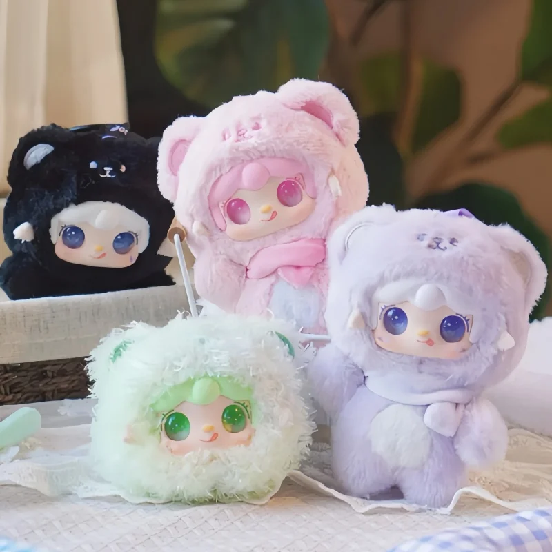 Yooki V4 serie Take A Bite Of Bear caja ciega de felpa muñeca bonita modelo juguete de tendencia caja misteriosa decoración juguetes mochila regalo coleccionable