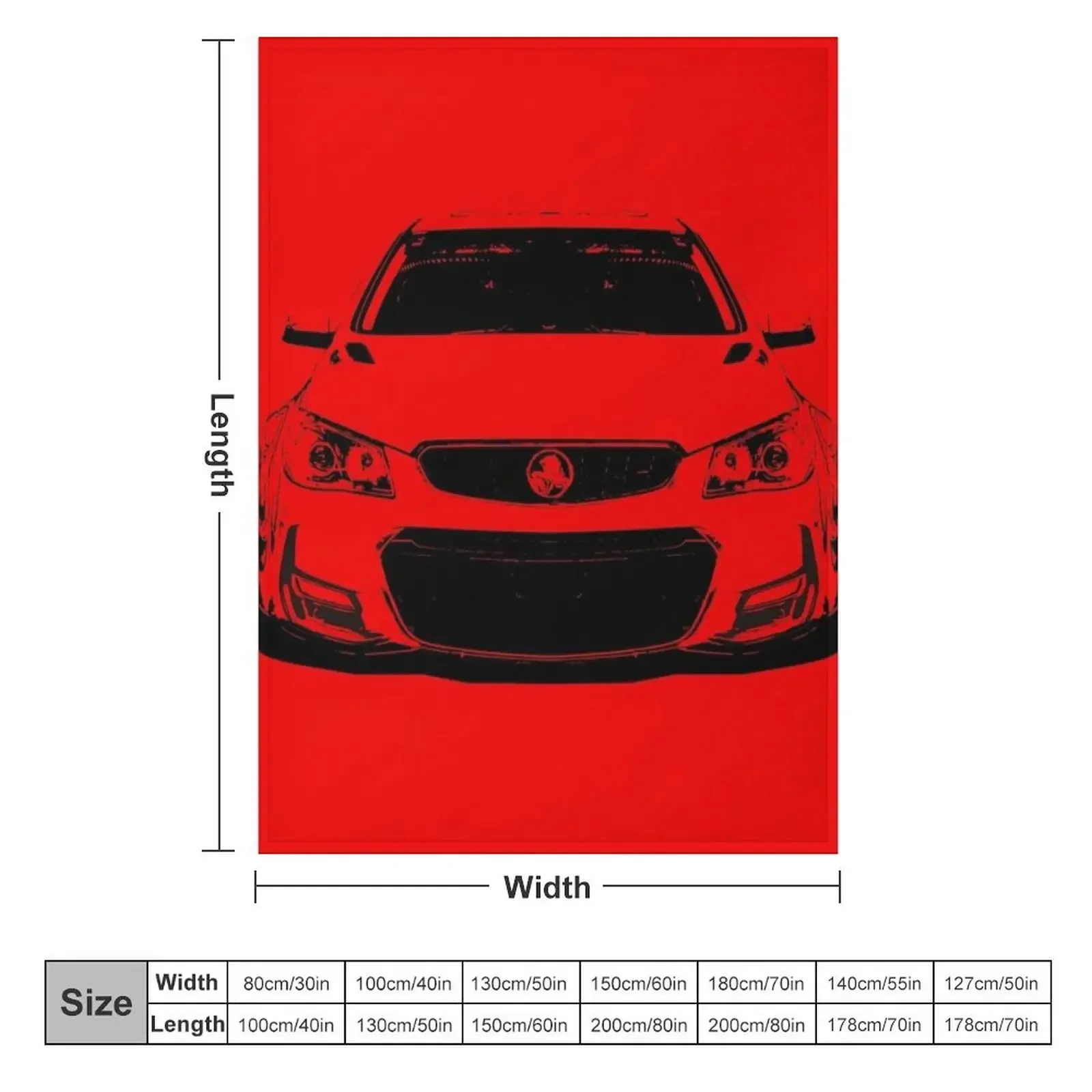 Holden VF SS Front Throw Blanket Softest christmas gifts Hair Sleeping Bag Blankets