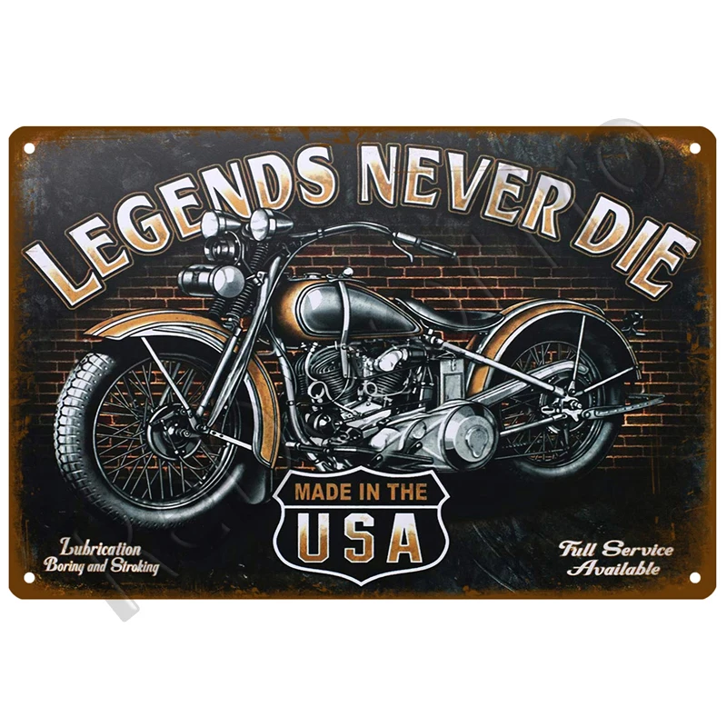 USA Metal Sign House Plaque Metal Poster Tin Sign Plate Wall Posters Vintage Retro Aesthetic Room Decor Wall Art Decoration