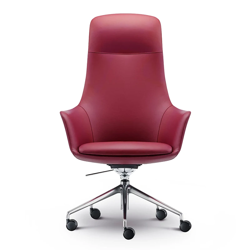 American Furniture High Back Cheap Red Leather Executive Swivel Office Chair