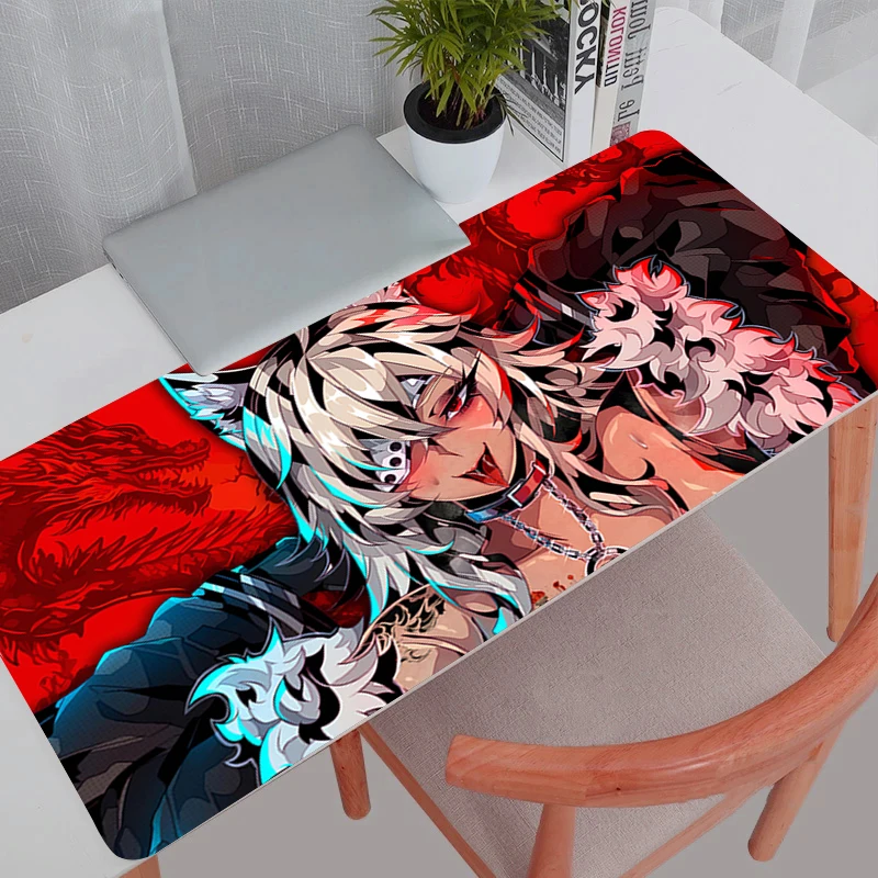Mouse Pad Kawaii Anime girl Gaming E-sports Players Accessories Notbook Computer Speed Mini Pc Gamer Keyboard Desk Mat Mousepad
