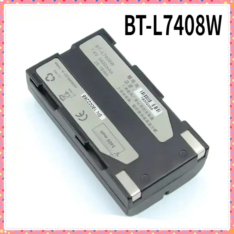 SWZY BT-L7408W Battery for South Kolida RTK GPS K9/R90 S82/S86 Lithium Battery BT-L7408W Rechargeable Batteries 3400mAh