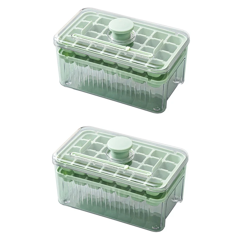 

Household Food-Grade High-Value Press Ice Tray Refrigerator Homemade Ice-Cube Storage Ice-Cube Mold Freezing Ice