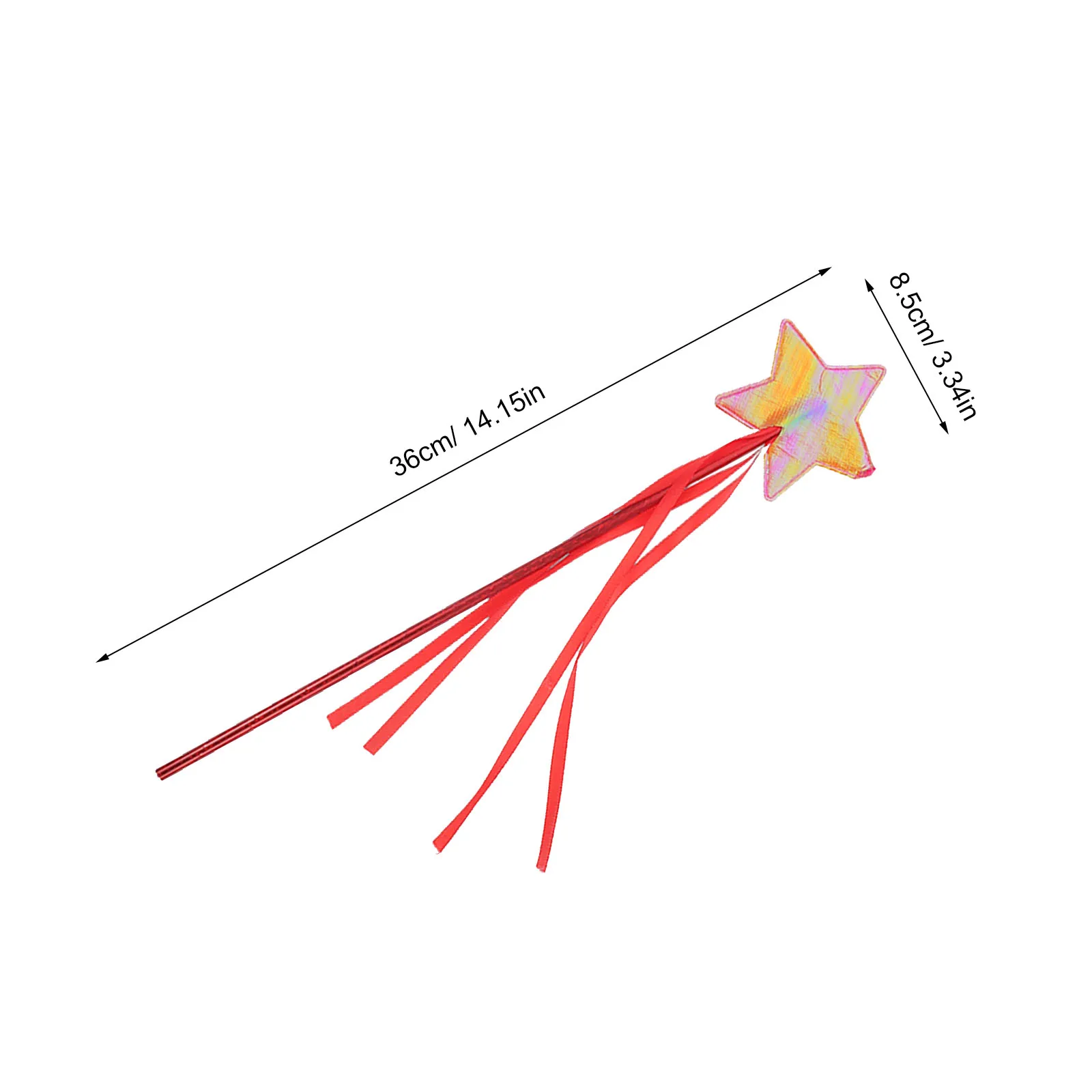 子供用妖精の杖 5本セット 星型の杖のおもちゃ 子供向けパーティー用品 誕生日写真撮影用小道具 魔法のコスプレギフト