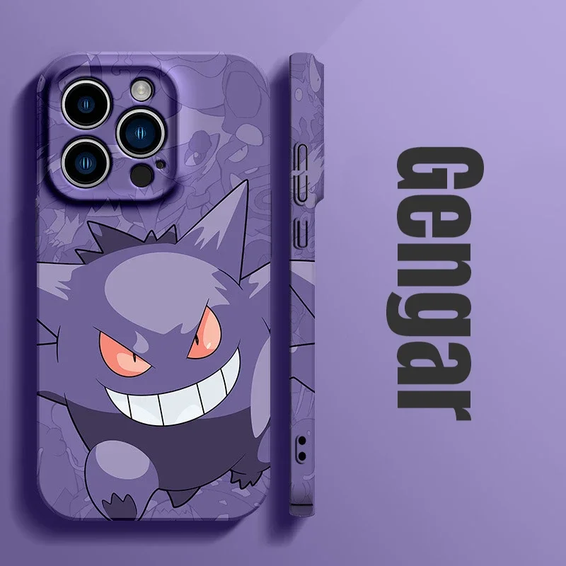 Pokemon PIkachu Charmander Ditto Hard Case for iPhone 11 12 13 14 15 Pro Max X XS XR XSmax 15 Plus Fashion Protective Back Cover