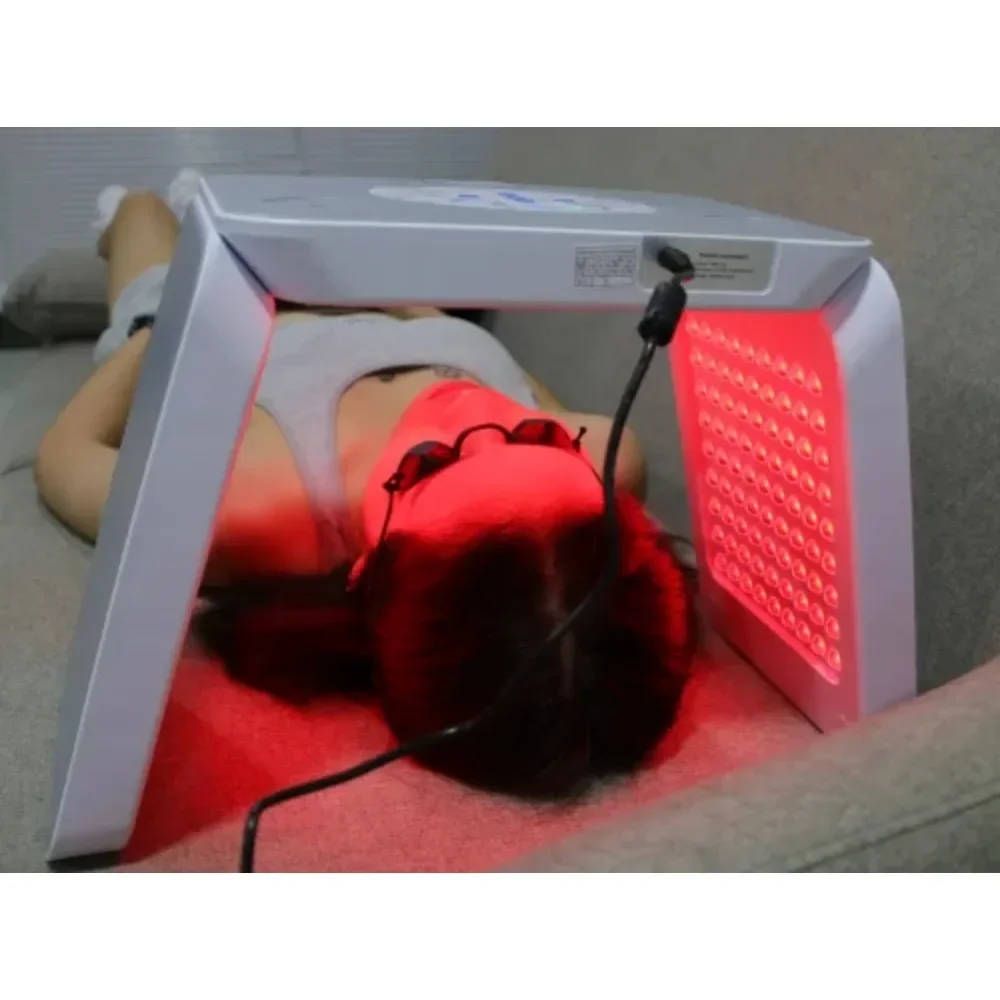 New Arrival 7 Color Foldable Spray Facial PDT Device with Steam for Tighten Physical Heating