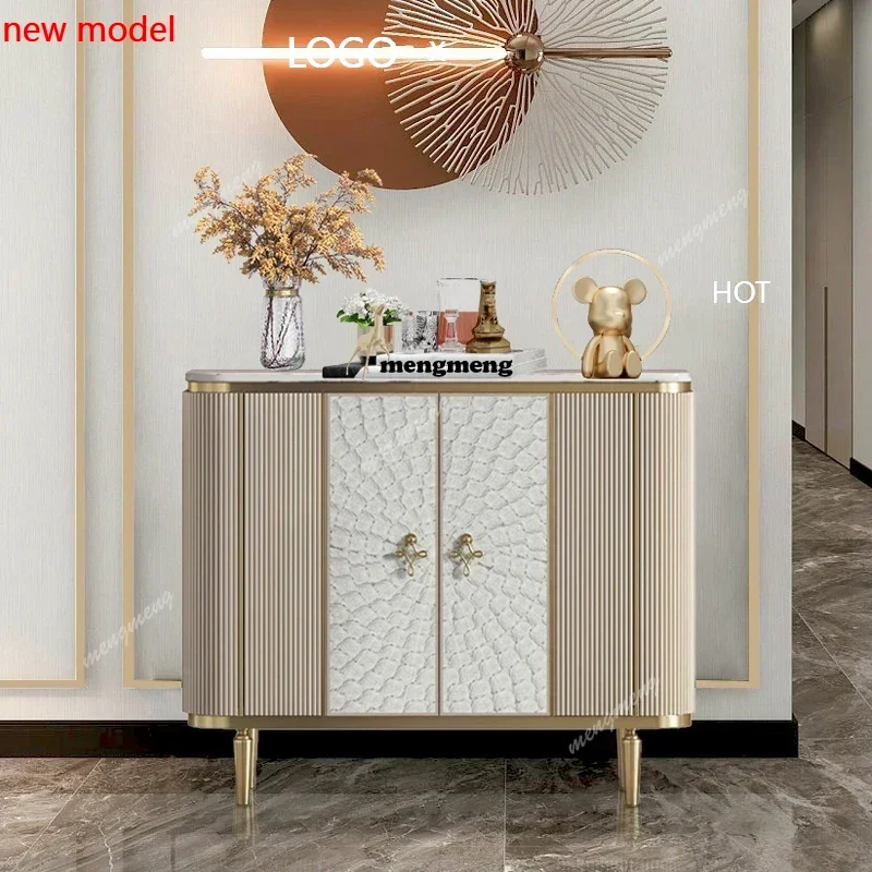 

H132 living room cabinets luxury storage storage side cabinet Shoerack shoe rack Shoes organizer Crack shelves locker