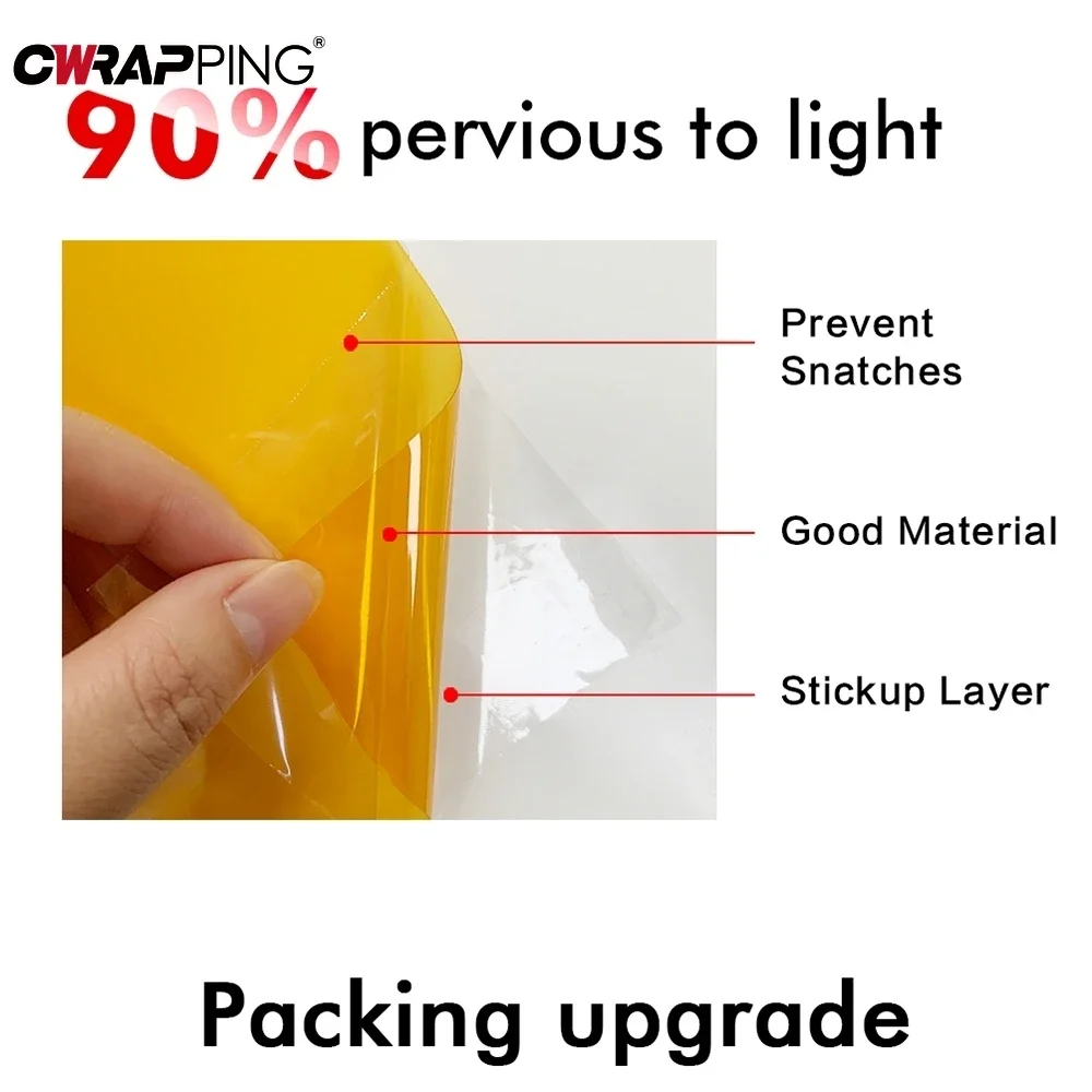 Led Headlight Foil Tinted Headlights Film Exterior Car Stickers Vinyl Motorcycle Lights Tail Light Tint Vehicle Decoration Glass