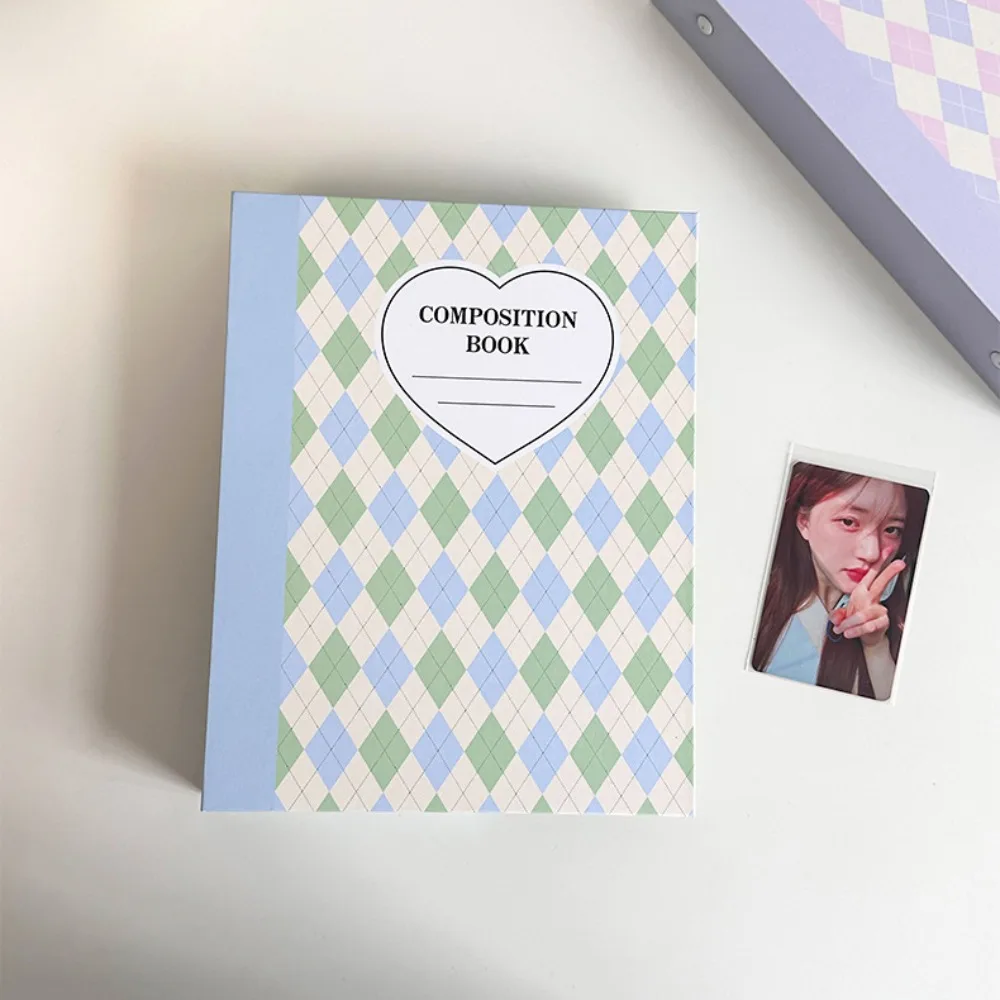 Album Shell A5 Kpop Photocard Binder Collect Book Baffle Inside Page Colorful Idol Photo Album Photo Album Book Jacket