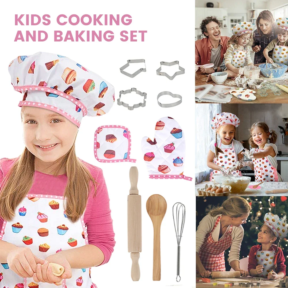 Juego de cocina para niños, cocina, juguetes para niñas, juego de rol, disfraz para niños, juego de rol de imitación, cocina para hornear, juego de amigos