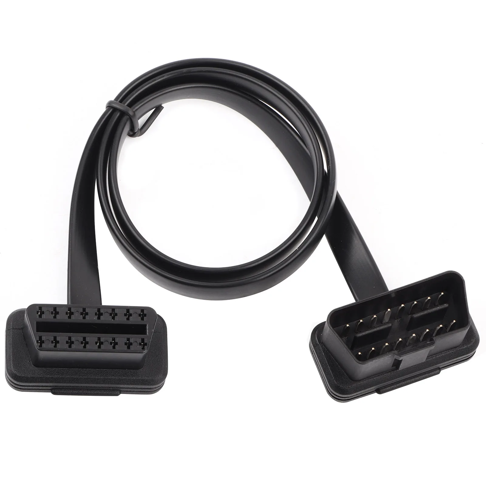 Auto Auto 16-pins man-vrouw obd-verlengkabel diagnostische adapter 16-pins man-vrouw kabel diagnostische verlengadapter