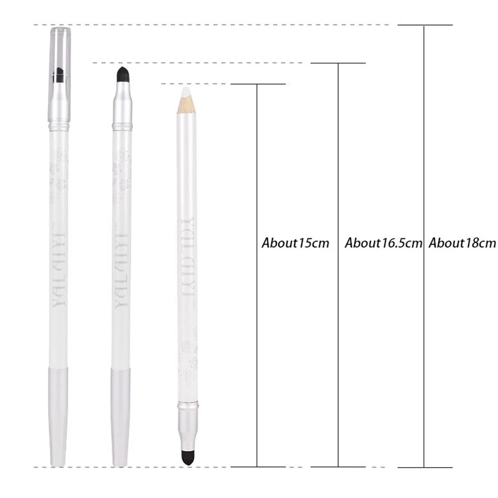 Oogschaduwpen Liggende zijderupspen Dubbele kop Parelglans Make-up Oogschaduwpen Dubbele kop Oogschaduwpen