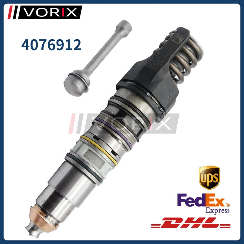 

4076912 New Fuel Injector For Cummins QSX15 ISX15 X15 Diesel Engine