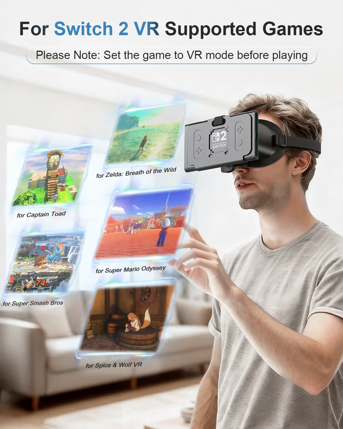 Casque VR pour Nintendo Switch - Gaming Console Vr avis et prix